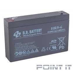 B.B. Battery Аккумулятор HR 9-6 (6V 9(8)Ah)