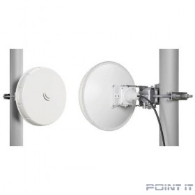 MikroTik nRAYG-60adpair Wireless Wire nRAY (preconfigured nRAYG-60ad for 60Ghz link (60GHz antenna, 802.11ad wireless, two core1.2GHz CPU, 256MB RAM, 1x Gigabit LAN, RouterOS L3, POE, PSU) for 