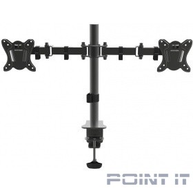 Arm Media LCD-T13 черный 15"-32" макс.8кг настольный поворот и наклон верт.перемещ.
