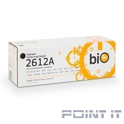 Bion Q2612A Картридж для HP Laser Jet 1010/1012/1015/3015/3020/3030/1319/3050/3052/3055 (2000 стр) [Бион]