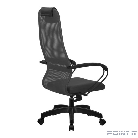 Кресло SU-B-8/подл.130/осн.001 (Темно-серый/Темно-серый)