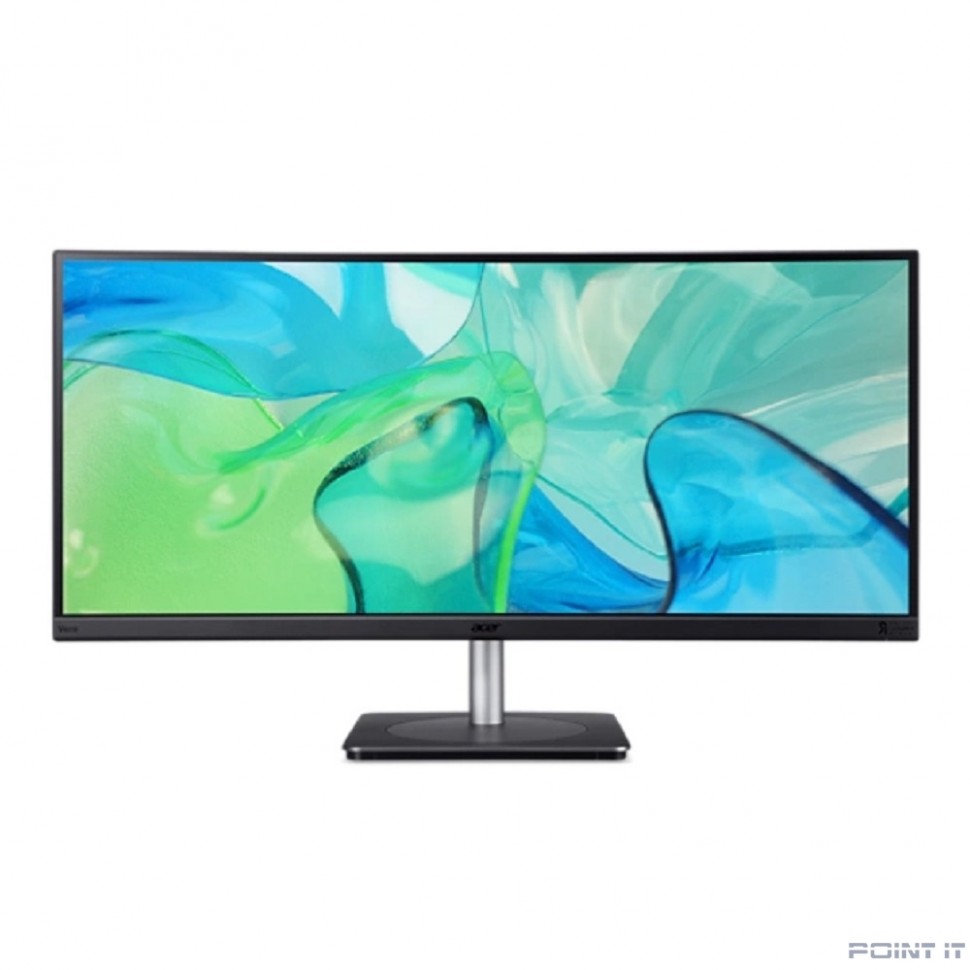 Монитор LCD Acer 34" CB343CURbemiiphuzx {IPS 3440x1440 Curved 60Hz 4ms 21:9 300cd 2xHDMI2.0 DisplayPort1.2 USB-C(90W) 3xUSB3.2}