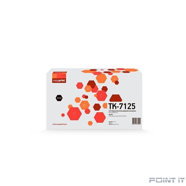 Easyprint TK-7125 Тонер-картридж  LK-7125  для  Kyocera  TASKalfa  3212i (20000 стр.) с чипом