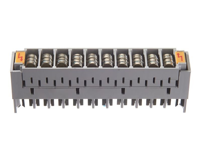 Магазин защиты с 3-х полюсными разрядниками, серый, NETKO Optima