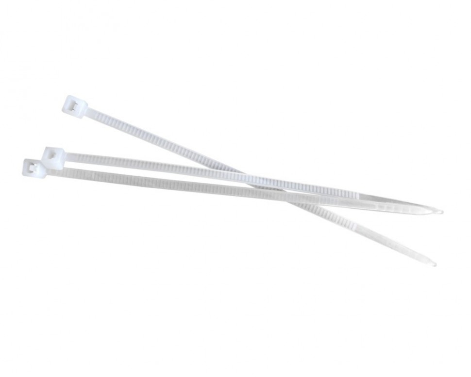 Стяжка нейлоновая 100*2,5 / 100 шт (белая), NETKO Optima SZ