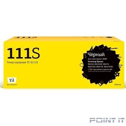 T2 MLT-D111S Картридж для Samsung Xpress M2020/M2070 (1000 стр.) Новая версия чипа