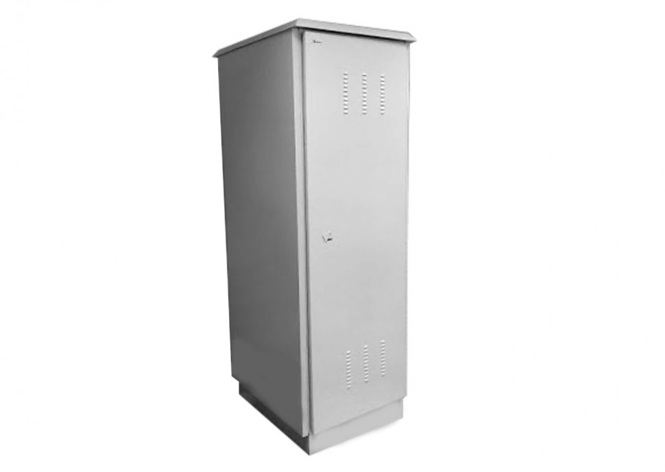 Климатический всепогодный шкаф 42U, (Ш*Г*В 718*860*2100мм, рабочая высота 39U) 19 направляющие, оборудование в комплекте, ШКК/ШКВ, серый, Netko