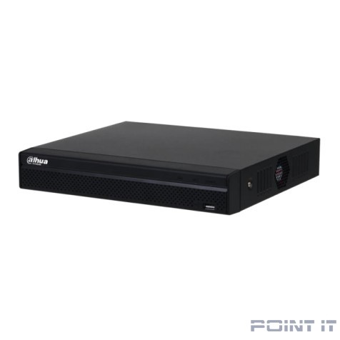DAHUA DHI-NVR1108HS-S3/H 8-канальный IP-видеорегистратор 4K и H.265+, входящий поток до 80Мбит/с, 1 SATA III до 8Тбайт