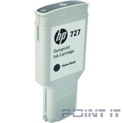 HP F9J79A Картридж №727, Photo Black {DJ T920/T1500/2500/930/1530/2530 (300ml)}