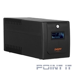 Exegate EP285529RUS ИБП ExeGate SpecialPro Smart LLB-2200.LCD.AVR.C13.RJ.USB <2200VA/1300W, LCD, AVR, 6*IEC-C13, RJ45/11, USB, Black>