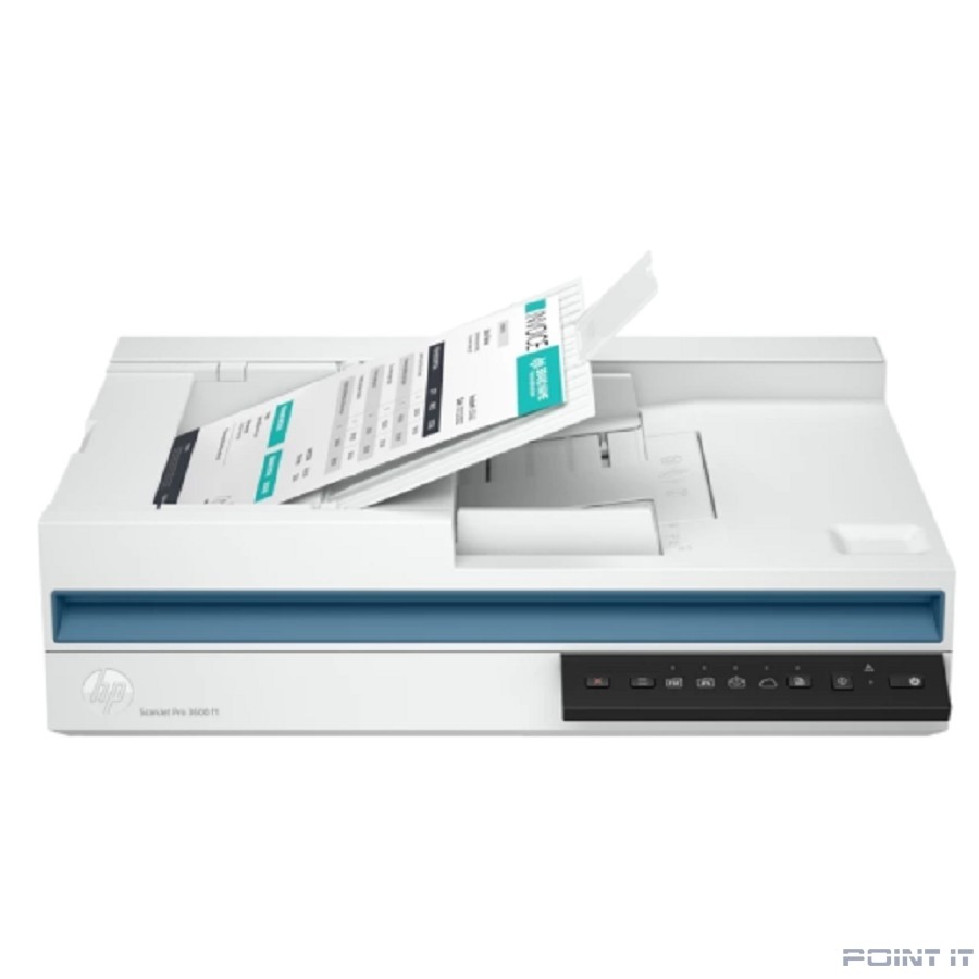 Сканер HP ScanJet Pro 3600 f1 (20G06A#B19 ) {CIS, A4, 600x1200 dpi, 24bit, USB 3.0, ADF 60 sheets, Duplex, 30 ppm/60 ipm}