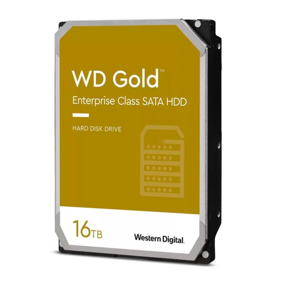 Жесткий диск SATA 16TB 7200RPM 6GB/S 512MB GOLD WD161KRYZ WDC