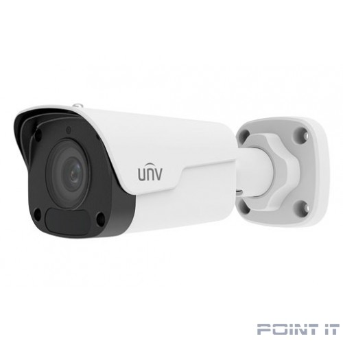 Uniview IPC2122LB-ADF28KM-G-RU Видеокамера IP цилиндрическая, 1/2.7" 2 Мп КМОП @ 30 к/с, ИК-подсветка до 30м., 0.01 Лк @F2.0, объектив 2.8 мм, WDR, 2D/3D DNR, Ultra 265, H.265, H.264, MJPEG, 2 потока,