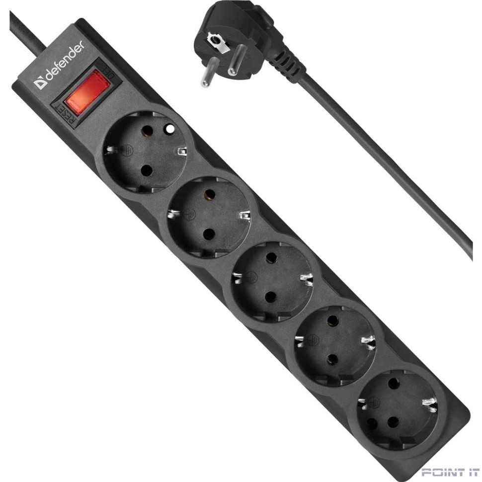 Сетевой фильтр 5M ES LARGO 5OUTL. 99499 DEFENDER