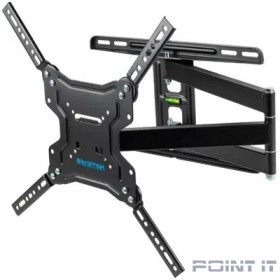 Kromax DIX-19 черный 22&quot;-65&quot; макс.45кг настенный поворотно-выдвижной и наклонный