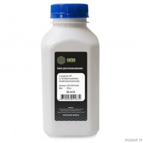 Тонер Cactus CS-THP10-55 черный флакон 55гр. для принтера HP LJ M104a Pro/M104w Pro/M132a Pro/M132fn Pro /M132fw Pro/ M132nw Pro