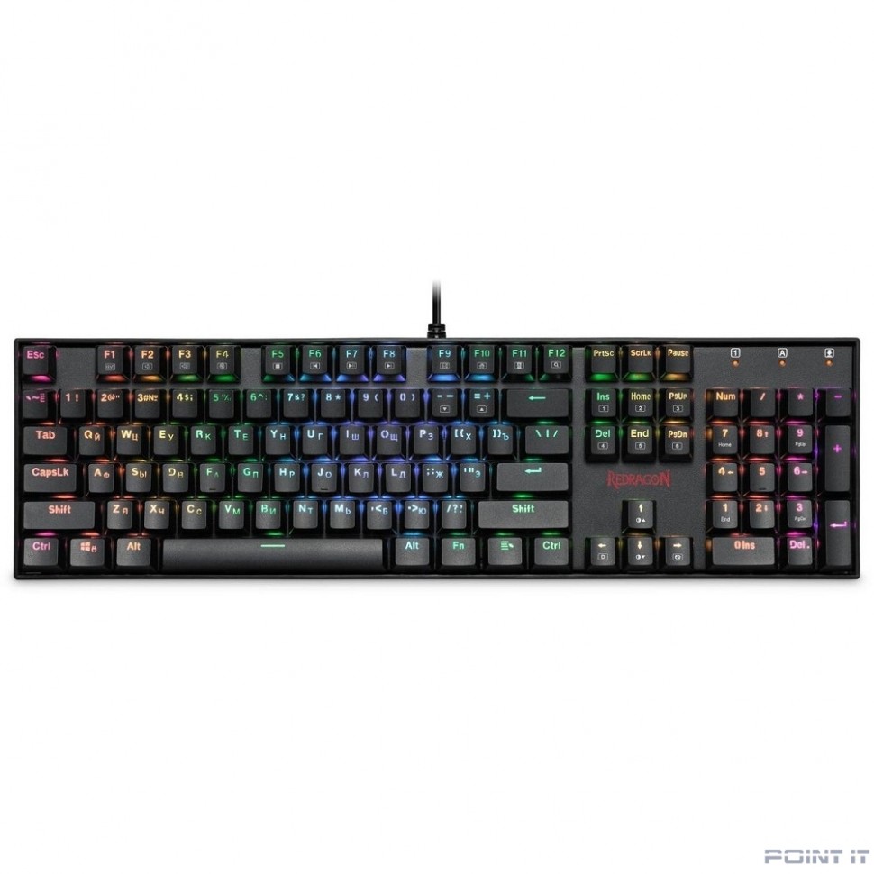 Redragon Клавиатура Mitra RU [75015] {Механическая, RGB, Full Anti-Ghosting}