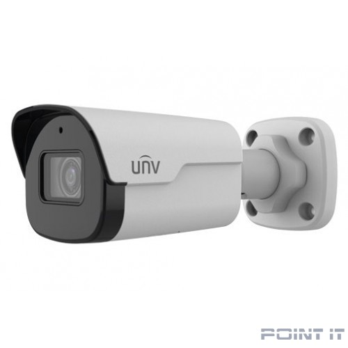 Uniview IPC2122SB-ADF40KM-I0-RU Видеокамера IP цилиндрическая, 1/2.8" 2 Мп КМОП @ 30 к/с, ИК-подсветка до 40м., LightHunter 0.001 Лк @F1.6, объектив 4.0 мм, WDR, 2D/3D DNR, Ultra 265, H.265, H.264, MJ