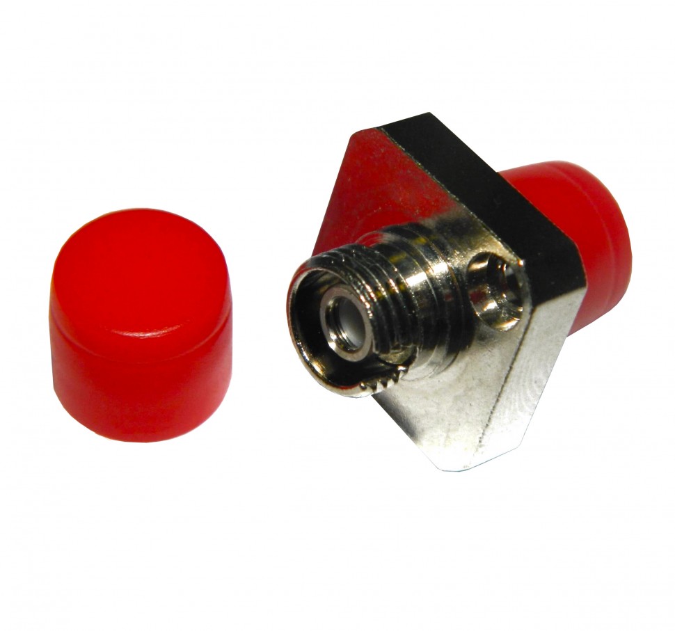 Оптическая розетка FC-FC/UPC SM Simplex c квадратным фланцем