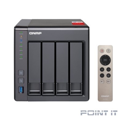 QNAP D4 Pro (Rev. B), Сетевое хранилище без дисков