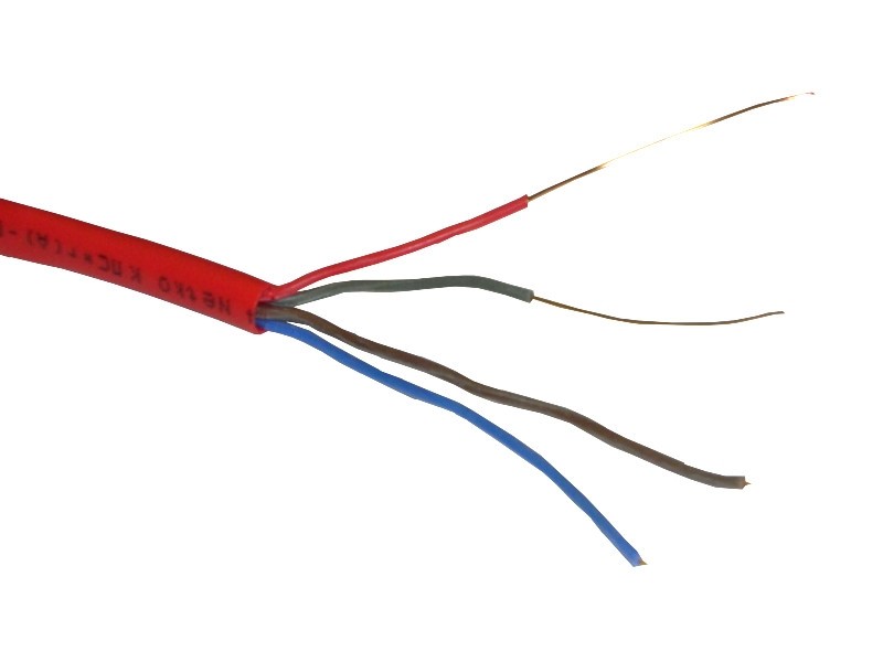 Кабель сигнальный NETKO, неэкранированный, КПСнг (А) - FRLS, 2*2*0.5мм2 (0.8мм) 200м, красный