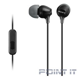 SONY MDR-EX15AP черный {Наушники с гарнитурой} [MDREX15APB.CE7]