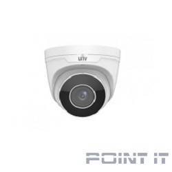 Uniview IPC3632LB-ADZK-G-RU Видеокамера IP купольная антивандальная, 1/2.7" 2 Мп КМОП @ 30 к/с, ИК-подсветка до 40м., 0.005 Лк @F1.6, объектив 2.8-12.0 мм моторизованный с автофокусировкой, WDR, 2D/3D