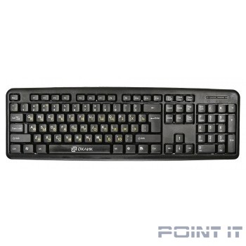 Клавиатура Oklick 130M черный USB [337077]