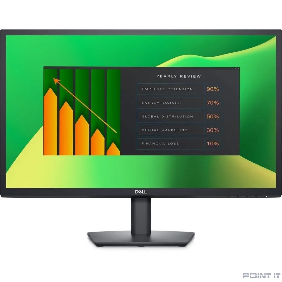 Монитор LCD Dell 23.8" E2423H черный {VA 1920x1080 75Hz 5ms 178/178 250cd 3000:1 8bit(6bit+FRC) D-Sub DisplayPort1.2 VESA}