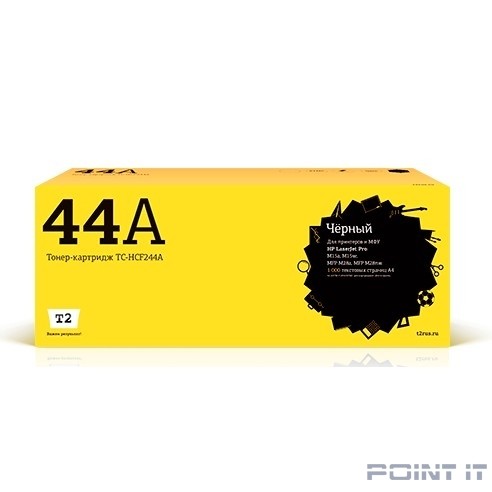 T2 CF244A Картридж TC-HCF244A с чипом для HP LJ Pro M15a/M15w/M28a/M28nw (1000 стр.)