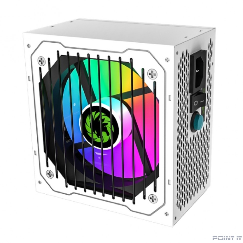 GameMax Блок питания ATX 700W VP-700-RGB-MODULAR WHITE 80+, Ultra quiet