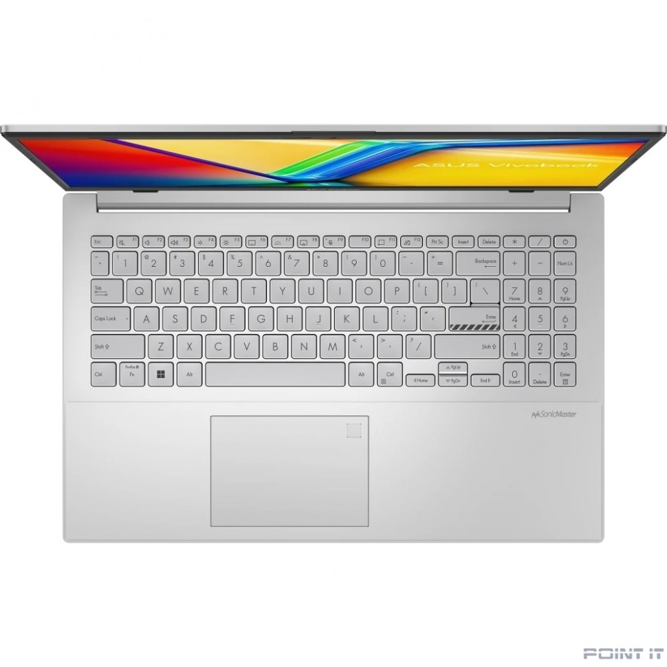Ноутбук ASUS Vivobook Go 15 E1504GA-BQ527 [90NB0ZT1-M00XM0] Silver 15.6" {FHD N100/8Gb/SSD256Gb/NoOS}