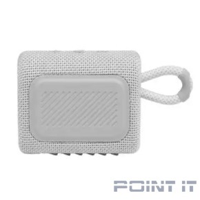 Колонка порт. JBL GO 3 белый 4.2W 1.0 BT (JBLGO3WHT)