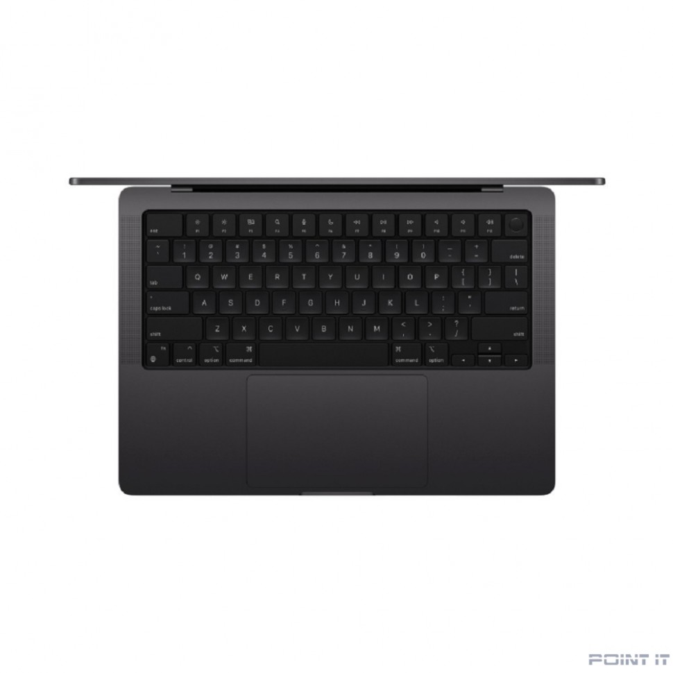 Ноутбук Apple MacBook Pro 14-inch 2024 [MW2V3LL/A] (КЛАВ.РУС.ГРАВ.) Space Black 14.2" Liquid Retina XDR {(3024x1964) M4 10C CPU 10C GPU/16GB/1TB SSD/без переходника на EU арт.11007065}