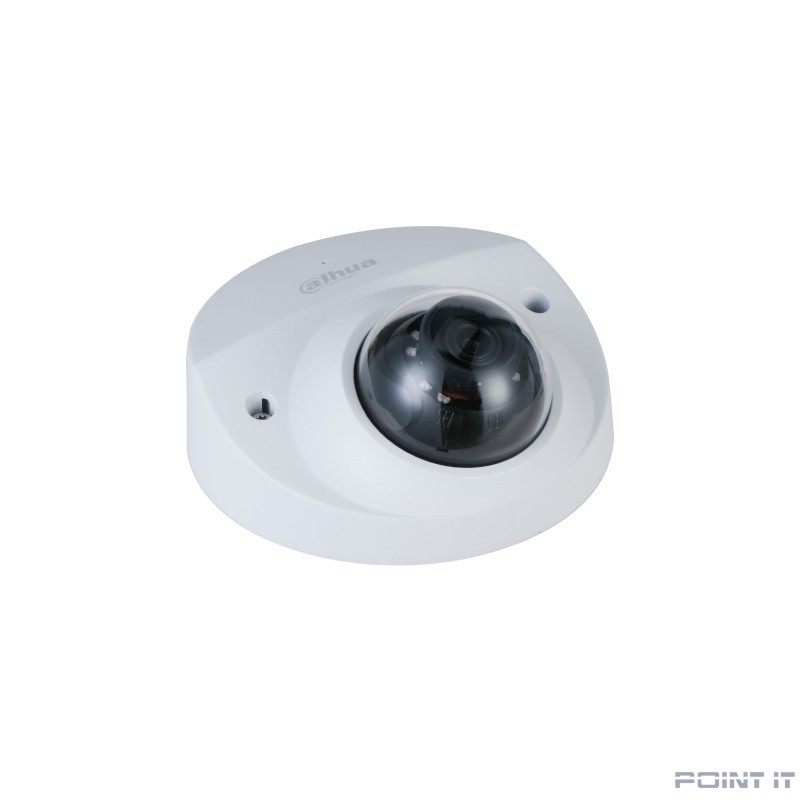 DAHUA DH-IPC-HDBW3441FP-AS-0360B-S2 Уличная мини-купольная IP-видеокамера 4Мп, 1/3” CMOS, объектив 3.6мм, видеоаналитика, микрофон, ИК 30м, IP67, IK10, металл