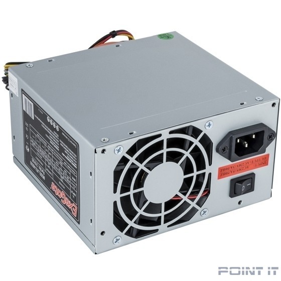 Exegate EX292142RUS Блок питания 600W ExeGate AB600 (ATX, 8cm fan, 24pin, 4pin, 3xSATA, 2xIDE, FDD)