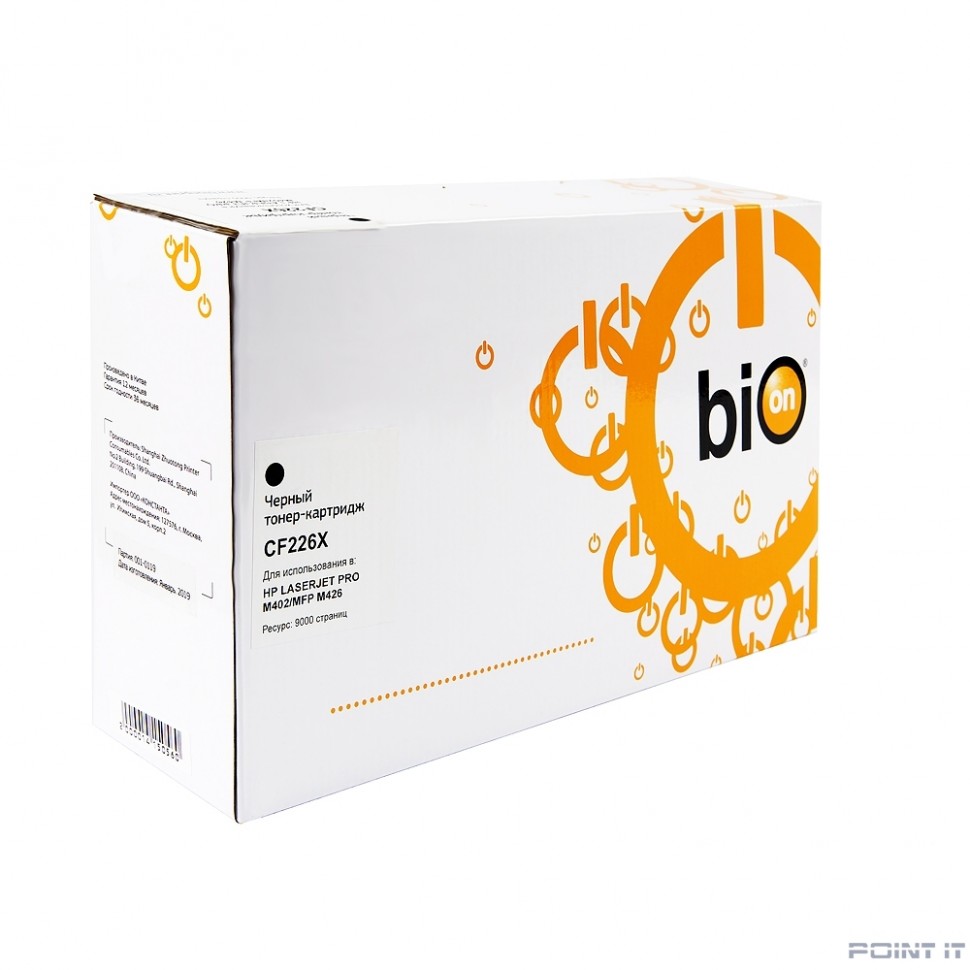 Bion CF226X Картридж для HP LJ Pro M402dn/M402n/M426dw/M426fdn/M426fdw черный (9'000 стр.) с чипом [Бион]