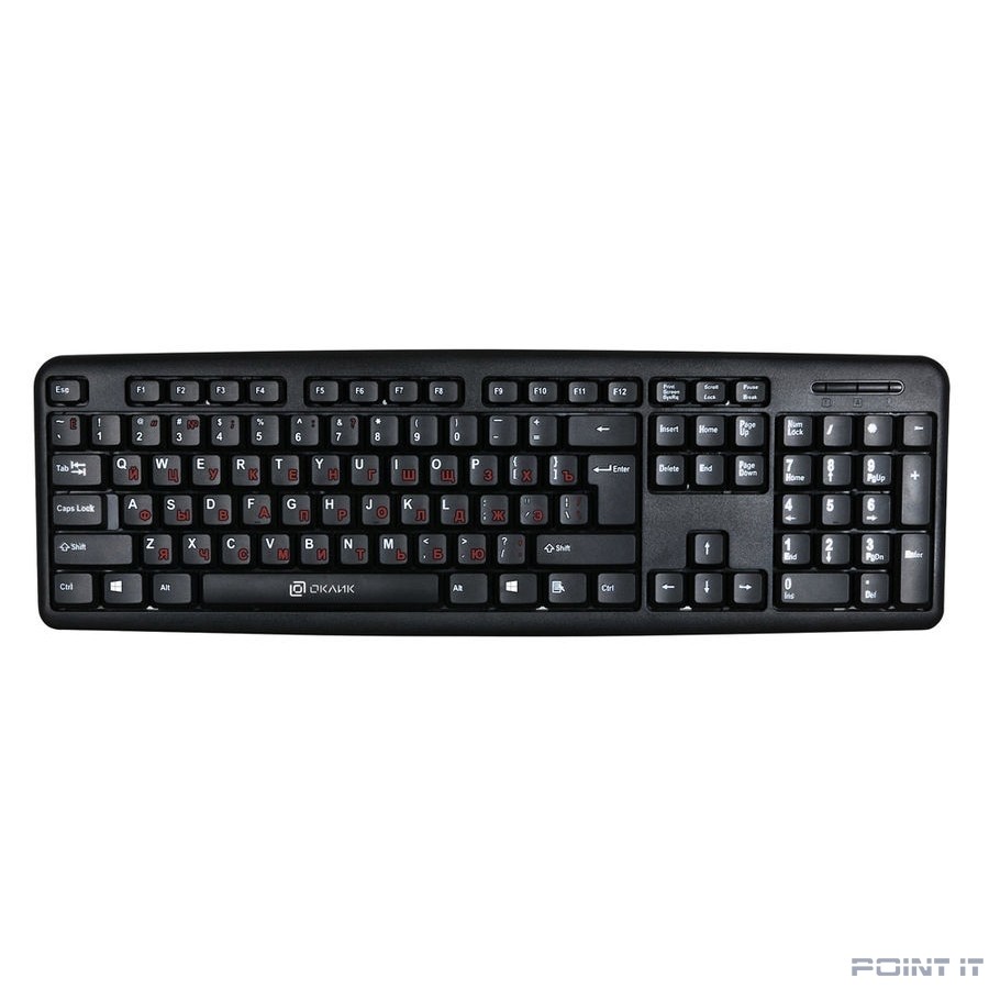 Клавиатура Oklick 90MV2 black, USB [1185967]