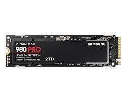 SSD жесткий диск M.2 2280 2TB 980 PRO MZ-V8P2T0BW SAMSUNG