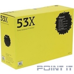 T2 Q5949X/Q7553X/Cartridge 708H/715H Картридж (TC-H53XU) для HP LaserJet 1320/P2014/P2015/M2727nf MFP/Canon i-SENSYS LBP3310/3370 Cartrige 715H (7000 стр.) с чипом
