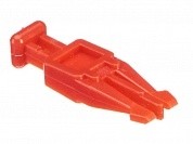 Штекер размыкающий на 1 пару, красный NETKO Optima
