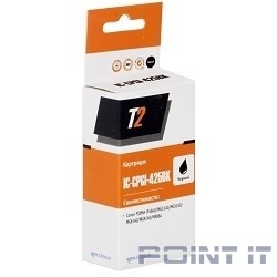 T2 PGI-425BK Картридж (IC-CPGI-425BK) для Canon PIXMA iP4840/iP4940, черный с чипом