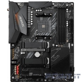Gigabyte B550 AORUS ELITE AX V2 {Soc-AM4 AMD B550 4xDDR4 ATX AC`97 8ch(7.1) 2.5Gg RAID+HDMI+DP}