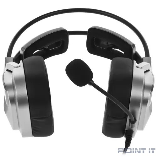 Наушники с микрофоном A4Tech Bloody G575 серый 2м мониторные USB оголовье (G575 USB/ GREY)