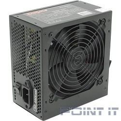 Exegate EX221641RUS Блок питания 500W ATX-500PPX RTL, black, active PFC, 12cm, 20+4pin/4pin/PCI-E/4*IDE/5*SATA