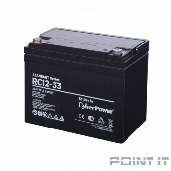 CyberPower Аккумуляторная батарея RC 12-33 12V/33Ah
