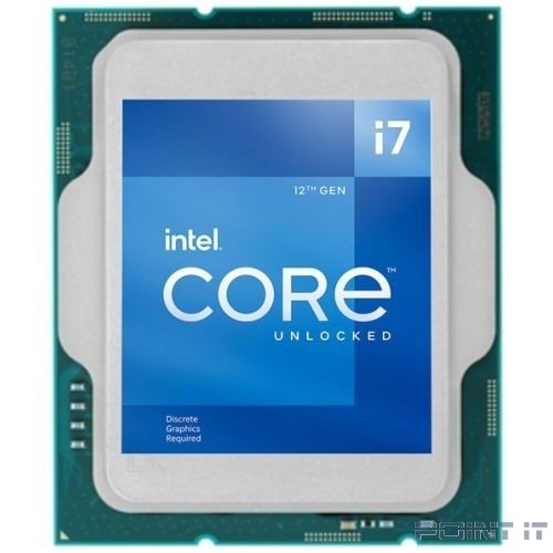 CPU Intel Core i7-12700KF Alder Lake OEM {3.6 ГГц/ 4.9 ГГц в режиме Turbo, 25MB, LGA1700}
