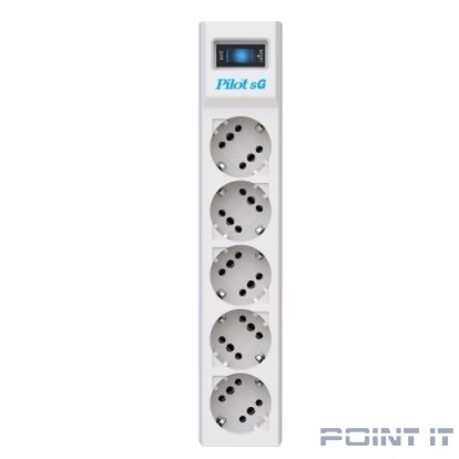 ZIS Сетевой фильтр Pilot SG {5 розеток GP)} 5 м [арт.153]