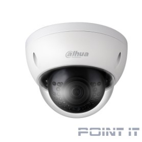 DAHUA DH-IPC-HDBW1230EP-0280B-S5 Уличная купольная IP-видеокамера 2Мп, 1/2.8” CMOS, объектив 2.8мм, ИК-подсветка до 30м, IP67, IK10, корпус: металл