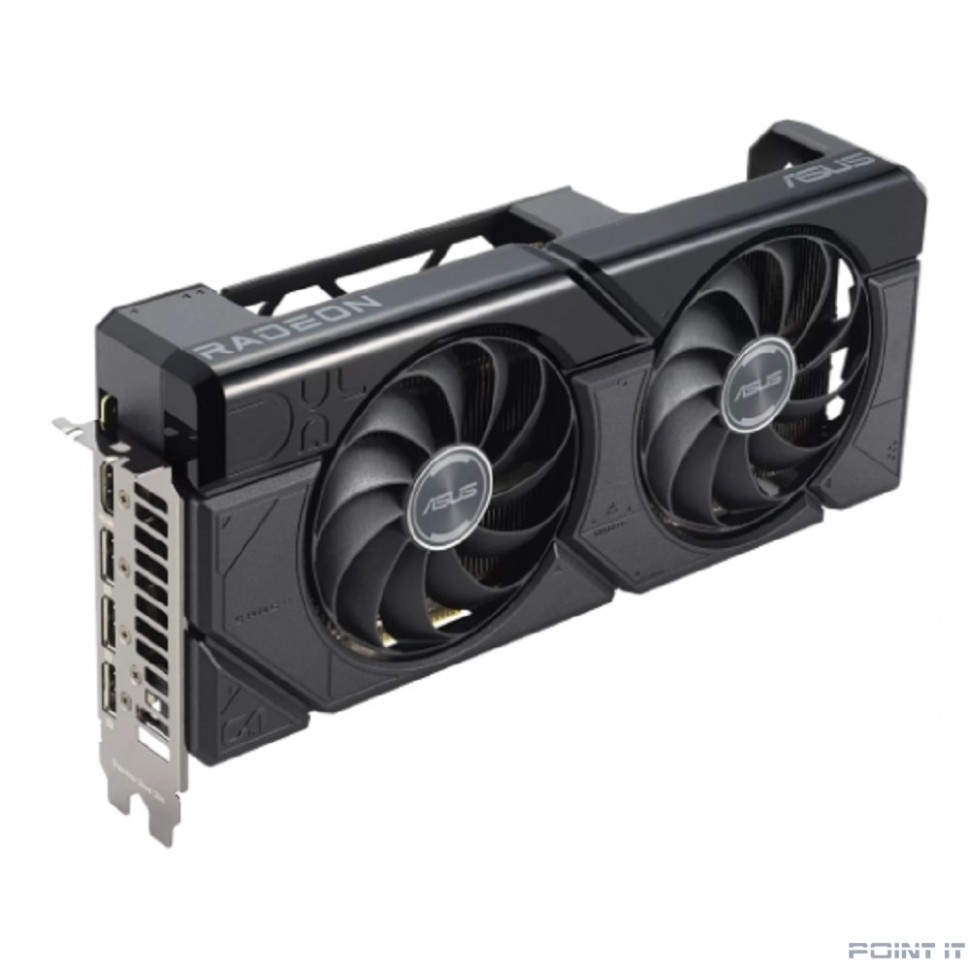 Видеокарта PCIE16 RX 7800 XT 16GB DUAL-RX7800XT-O16G ASUS